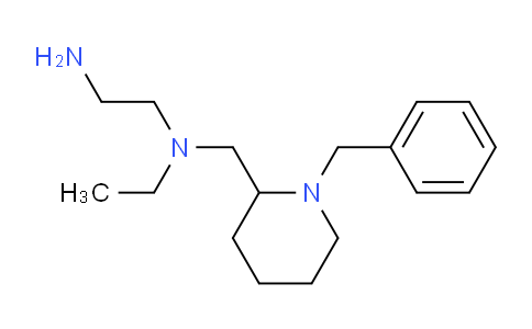 CAS No. 1353952-59-6, N1-((1-Benzylpiperidin-2-yl)methyl)-N1-ethylethane-1,2-diamine