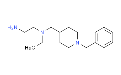 CAS No. 1353947-17-7, N1-((1-Benzylpiperidin-4-yl)methyl)-N1-ethylethane-1,2-diamine