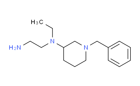 CAS No. 1353963-49-1, N1-(1-Benzylpiperidin-3-yl)-N1-ethylethane-1,2-diamine