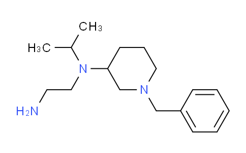 CAS No. 1353984-34-5, N1-(1-Benzylpiperidin-3-yl)-N1-isopropylethane-1,2-diamine