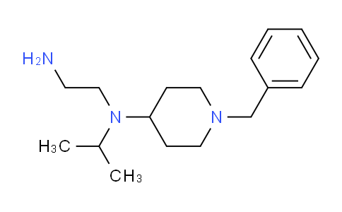 CAS No. 1353947-27-9, N1-(1-Benzylpiperidin-4-yl)-N1-isopropylethane-1,2-diamine