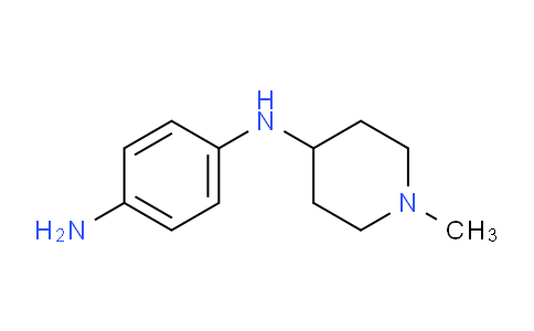 CAS No. 1086392-72-4, N1-(1-Methylpiperidin-4-yl)benzene-1,4-diamine