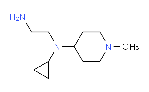 CAS No. 1353959-37-1, N1-Cyclopropyl-N1-(1-methylpiperidin-4-yl)ethane-1,2-diamine