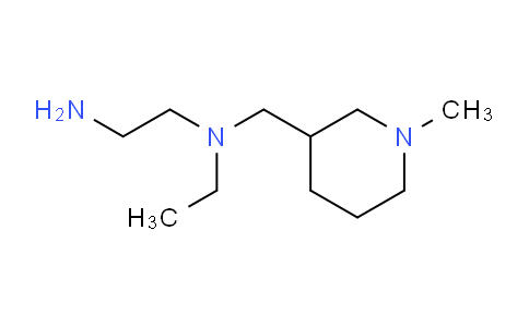 CAS No. 1353959-25-7, N1-Ethyl-N1-((1-methylpiperidin-3-yl)methyl)ethane-1,2-diamine