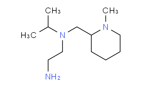 CAS No. 1353972-26-5, N1-Isopropyl-N1-((1-methylpiperidin-2-yl)methyl)ethane-1,2-diamine