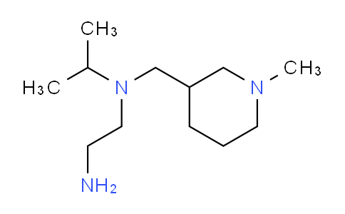 CAS No. 1353980-69-4, N1-Isopropyl-N1-((1-methylpiperidin-3-yl)methyl)ethane-1,2-diamine