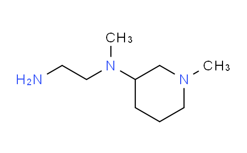 CAS No. 1353984-80-1, N1-Methyl-N1-(1-methylpiperidin-3-yl)ethane-1,2-diamine