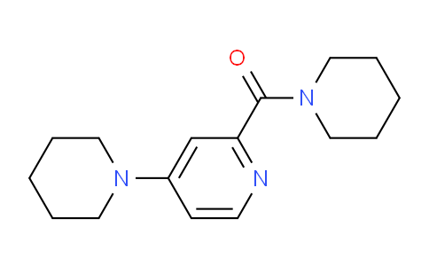 CAS No. 1706463-08-2, Piperidin-1-yl(4-(piperidin-1-yl)pyridin-2-yl)methanone