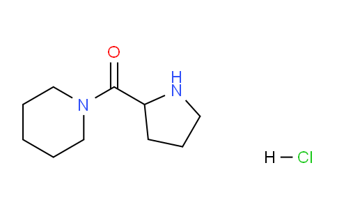 CAS No. 1236259-33-8, Piperidin-1-yl(pyrrolidin-2-yl)methanone hydrochloride