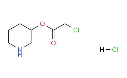 CAS No. 1220037-48-8, Piperidin-3-yl 2-chloroacetate hydrochloride