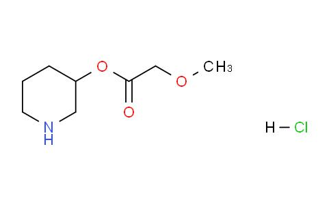 CAS No. 1220031-57-1, Piperidin-3-yl 2-methoxyacetate hydrochloride