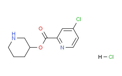 CAS No. 1219949-52-6, Piperidin-3-yl 4-chloropicolinate hydrochloride
