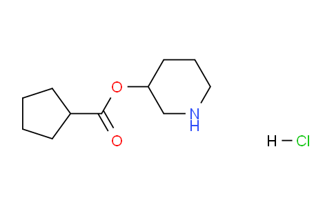 CAS No. 1219972-60-7, Piperidin-3-yl cyclopentanecarboxylate hydrochloride
