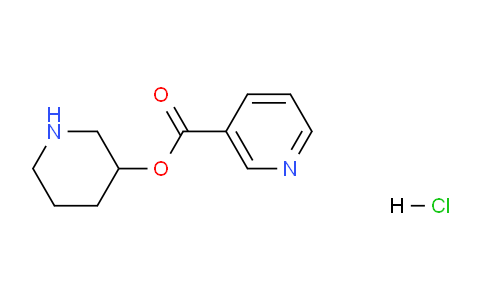 CAS No. 1219981-06-2, Piperidin-3-yl nicotinate hydrochloride