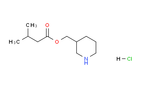 CAS No. 1220037-99-9, Piperidin-3-ylmethyl 3-methylbutanoate hydrochloride