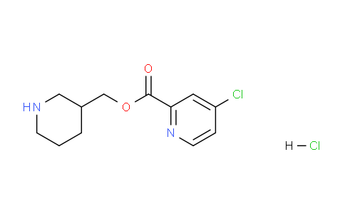 CAS No. 1220037-09-1, Piperidin-3-ylmethyl 4-chloropicolinate hydrochloride