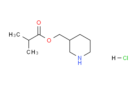 CAS No. 1219979-85-7, Piperidin-3-ylmethyl isobutyrate hydrochloride