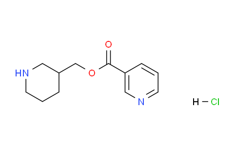 CAS No. 1219976-15-4, Piperidin-3-ylmethyl nicotinate hydrochloride