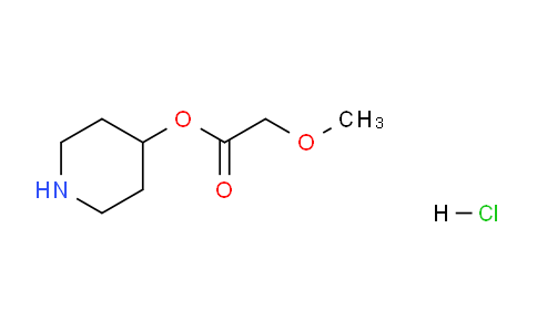 CAS No. 1220031-63-9, Piperidin-4-yl 2-methoxyacetate hydrochloride