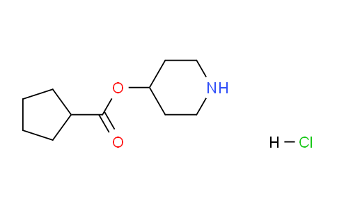 CAS No. 1219948-62-5, Piperidin-4-yl cyclopentanecarboxylate hydrochloride