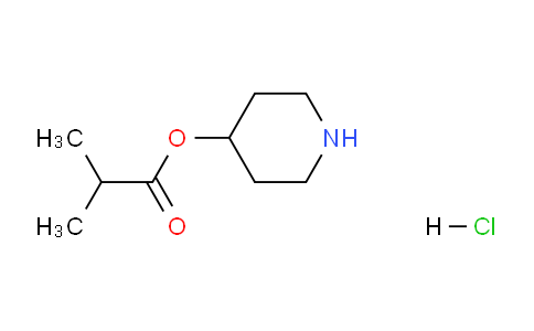 CAS No. 1219980-54-7, Piperidin-4-yl isobutyrate hydrochloride