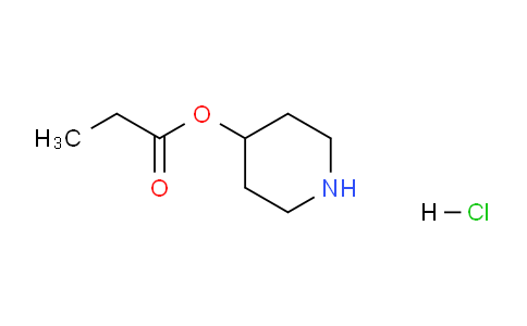 CAS No. 219859-83-3, Piperidin-4-yl propionate hydrochloride