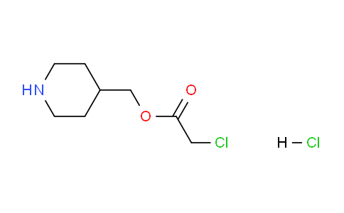 CAS No. 1219949-58-2, Piperidin-4-ylmethyl 2-chloroacetate hydrochloride