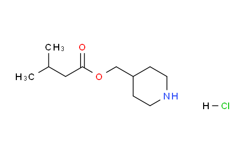 CAS No. 1219979-97-1, Piperidin-4-ylmethyl 3-methylbutanoate hydrochloride