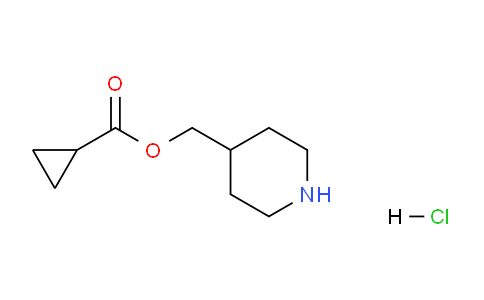 CAS No. 1219968-10-1, Piperidin-4-ylmethyl cyclopropanecarboxylate hydrochloride