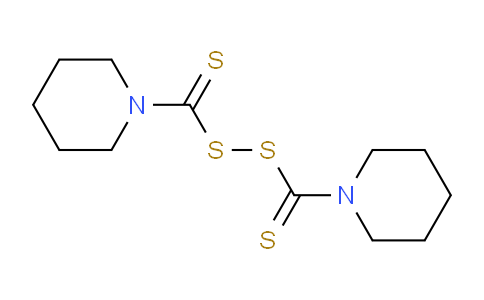 CAS No. 94-37-1, Piperidine-1-carbothioic dithioperoxyanhydride