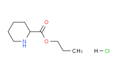 CAS No. 1218743-55-5, Propyl piperidine-2-carboxylate hydrochloride