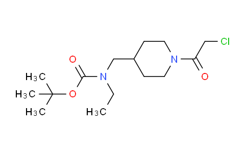 MC641966 | 1353966-87-6 | tert-Butyl ((1-(2-chloroacetyl)piperidin-4-yl)methyl)(ethyl)carbamate