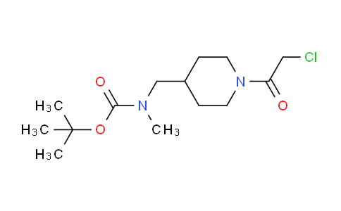 DY641968 | 1353943-43-7 | tert-Butyl ((1-(2-chloroacetyl)piperidin-4-yl)methyl)(methyl)carbamate