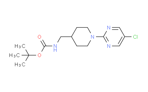 CAS No. 1261230-15-2, tert-Butyl ((1-(5-chloropyrimidin-2-yl)piperidin-4-yl)methyl)carbamate