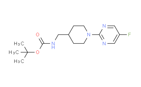 CAS No. 1261231-12-2, tert-Butyl ((1-(5-fluoropyrimidin-2-yl)piperidin-4-yl)methyl)carbamate