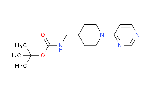 CAS No. 1365988-01-7, tert-Butyl ((1-(pyrimidin-4-yl)piperidin-4-yl)methyl)carbamate