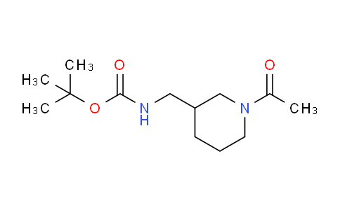 CAS No. 1257046-70-0, tert-Butyl ((1-acetylpiperidin-3-yl)methyl)carbamate