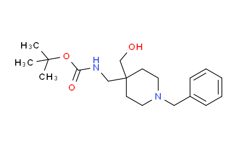 CAS No. 493026-45-2, tert-Butyl ((1-benzyl-4-(hydroxymethyl)piperidin-4-yl)methyl)carbamate