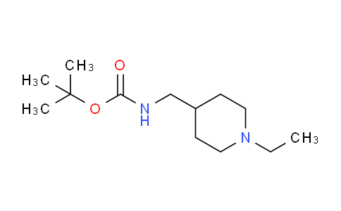 CAS No. 1286264-23-0, tert-Butyl ((1-ethylpiperidin-4-yl)methyl)carbamate