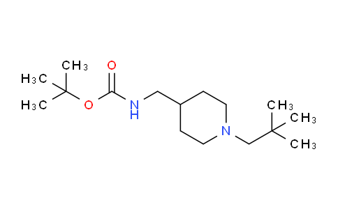 CAS No. 1286274-14-3, tert-Butyl ((1-neopentylpiperidin-4-yl)methyl)carbamate
