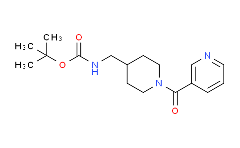 CAS No. 1286273-25-3, tert-Butyl ((1-nicotinoylpiperidin-4-yl)methyl)carbamate