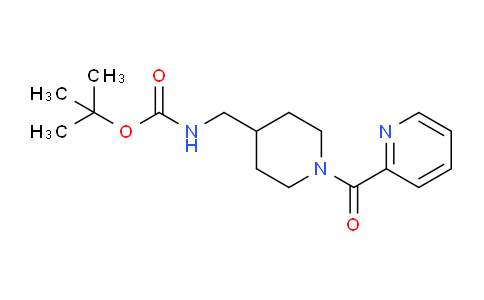 CAS No. 1349716-50-2, tert-Butyl ((1-picolinoylpiperidin-4-yl)methyl)carbamate