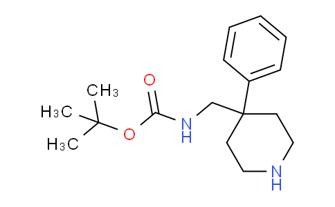 CAS No. 1071866-01-7, tert-Butyl ((4-phenylpiperidin-4-yl)methyl)carbamate