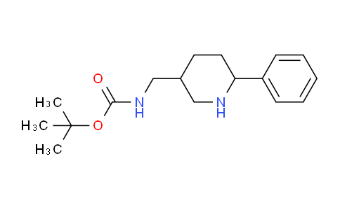 CAS No. 1785440-35-8, tert-Butyl ((6-phenylpiperidin-3-yl)methyl)carbamate