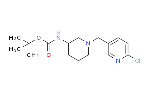 CAS No. 939986-37-5, tert-Butyl (1-((6-chloropyridin-3-yl)methyl)piperidin-3-yl)carbamate