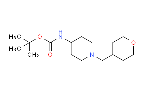 CAS No. 1286275-85-1, tert-Butyl (1-((tetrahydro-2H-pyran-4-yl)methyl)piperidin-4-yl)carbamate