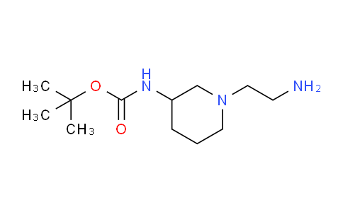 CAS No. 1353960-79-8, tert-Butyl (1-(2-aminoethyl)piperidin-3-yl)carbamate