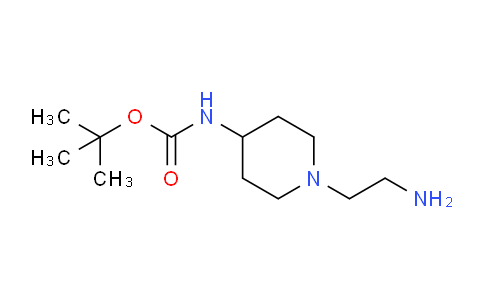 CAS No. 259180-79-5, tert-Butyl (1-(2-aminoethyl)piperidin-4-yl)carbamate