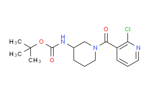 CAS No. 1353979-97-1, tert-Butyl (1-(2-chloronicotinoyl)piperidin-3-yl)carbamate
