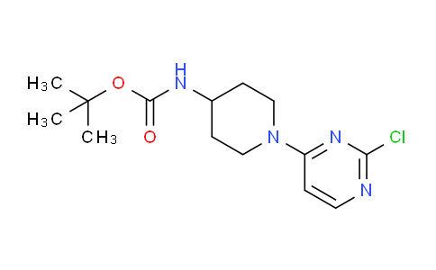CAS No. 596817-49-1, tert-Butyl (1-(2-chloropyrimidin-4-yl)piperidin-4-yl)carbamate